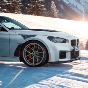 Precision fitment of NexaNovo N style carbon fiber fender on 2025 BMW M2 G87