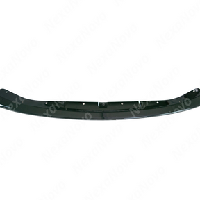NexaNovo front splitter integrated on a black BMW M3 G80