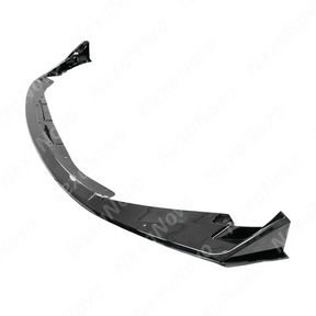 Underside view of NexaNovo front splitter showing mounting points
