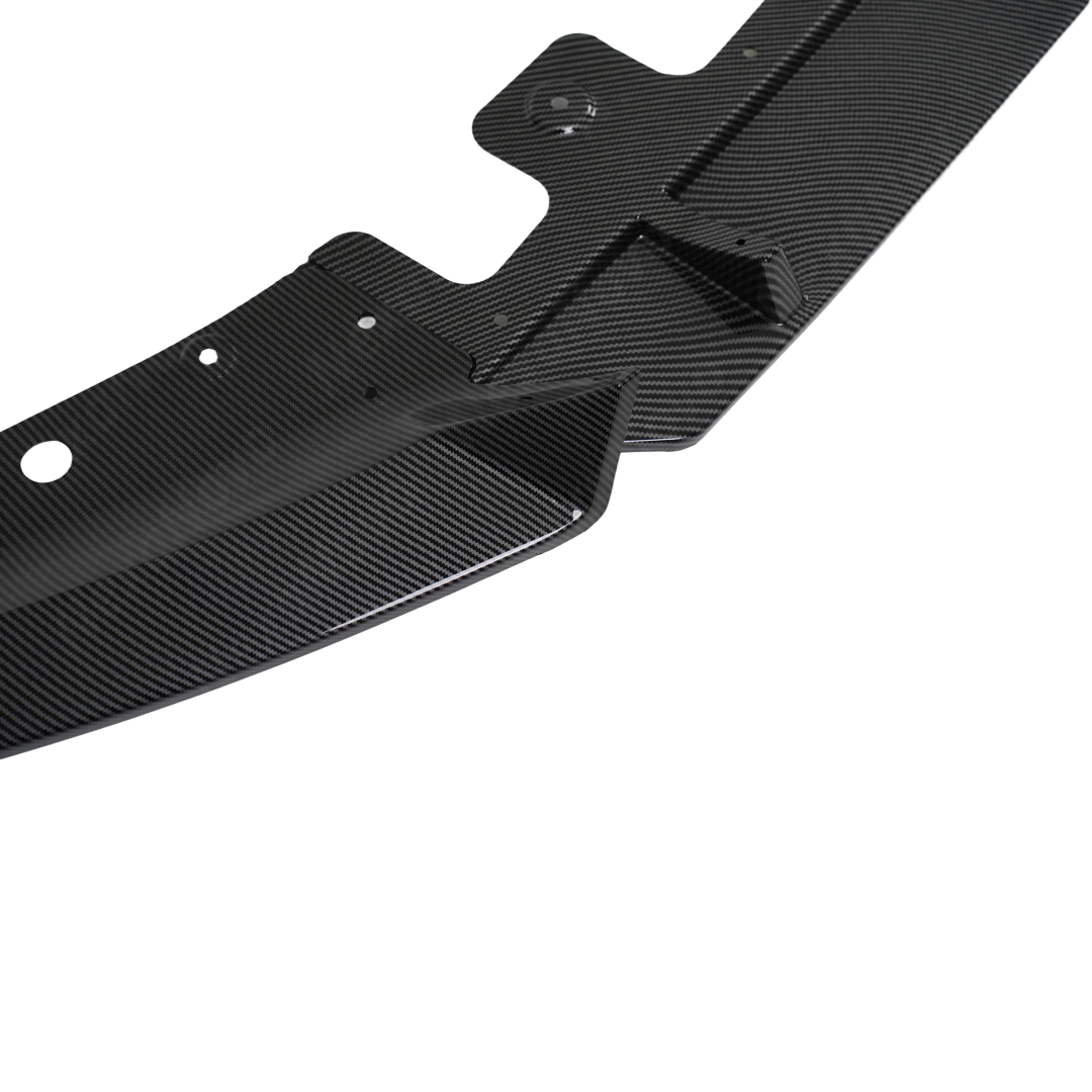 Professional studio photography highlighting the reflective quality of the NexaNovo front lip