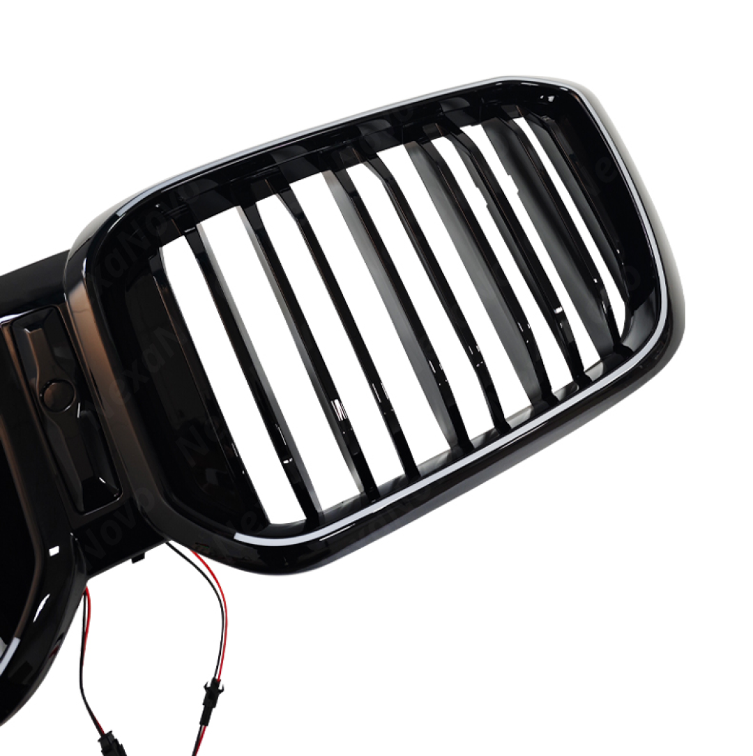 Included plug-and-play wiring harness for the NexaNovo X7 LED illuminated grille system