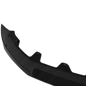 M-Performance inspired NexaNovo gloss black front splitter on a BMW X3 G45 SAV