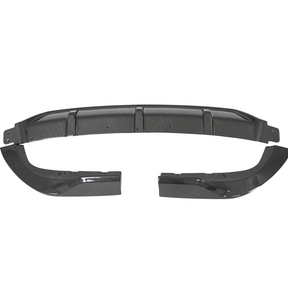 NexaNovo real carbon fiber rear bumper diffuser lip featured on a 2026 BMW X5