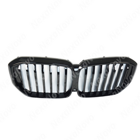High-quality gloss black front grille for 2024-2026 BMW X5 G05 LCI