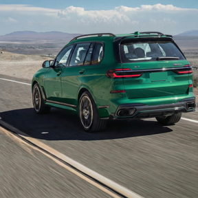 NexaNovo real carbon fiber diffuser acting as a protective barrier for the lower rear bumper