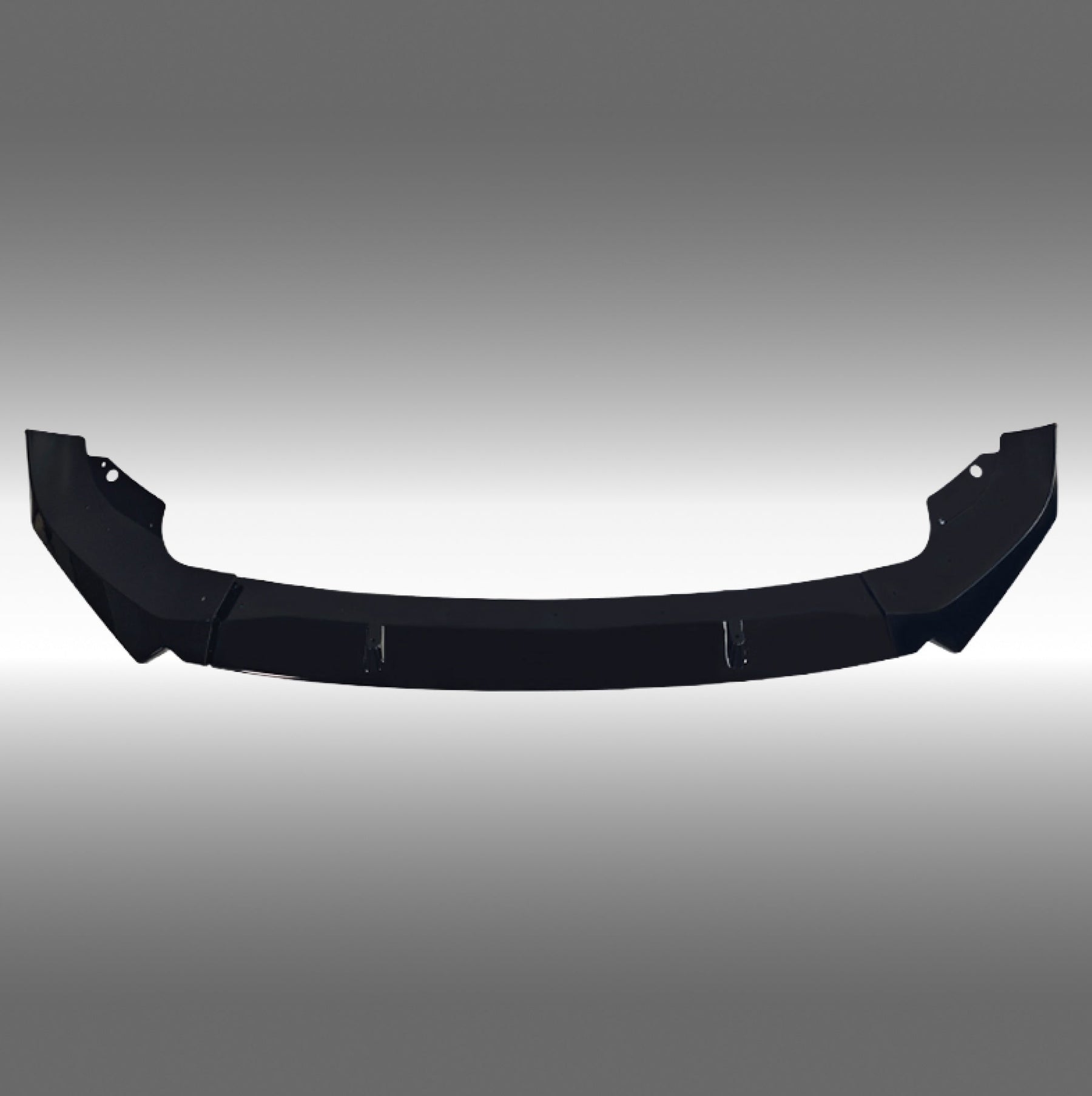 NexaNovo gloss black front bumper lip splitter installed on a 2023 BMW X7 G07 LCI