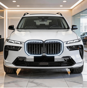 NexaNovo glowing single-piece grille featured on the latest 2026 BMW X7 G07