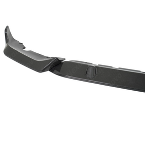 M-Performance inspired NexaNovo double real carbon fiber front splitter on a BMW X7 SAV
