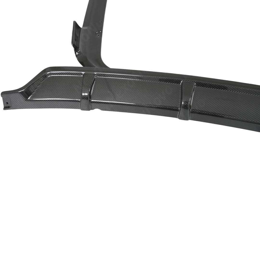 M-Performance inspired NexaNovo real carbon fiber rear diffuser on a BMW X7 SAV