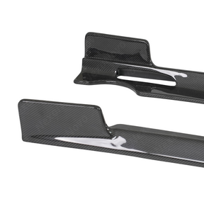 Detailed shot of the UV-resistant NexaNovo high-gloss clear coat on the X7 double carbon rockers