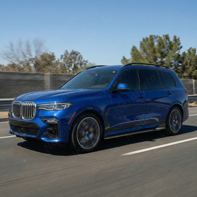 Precision NexaNovo fitment and alignment along the lower door line of a 2022 BMW X7