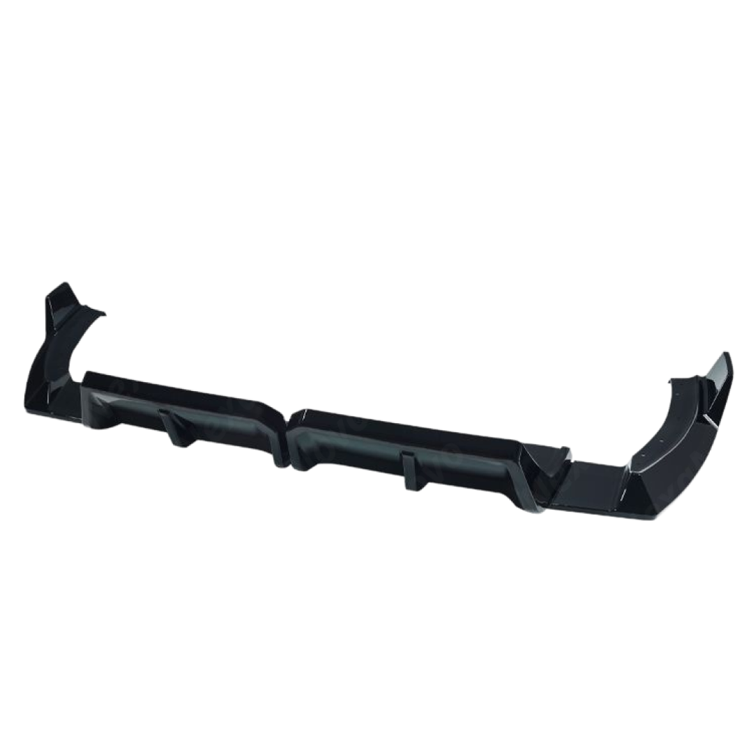 Durable high-impact ABS plastic construction of the NexaNovo BMW XM performance diffuser