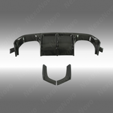 2015-2020 BMW F80 M3 / F82 / F83 M4 - Varis Style Carbon Fiber Diffuser + Spats Aprons