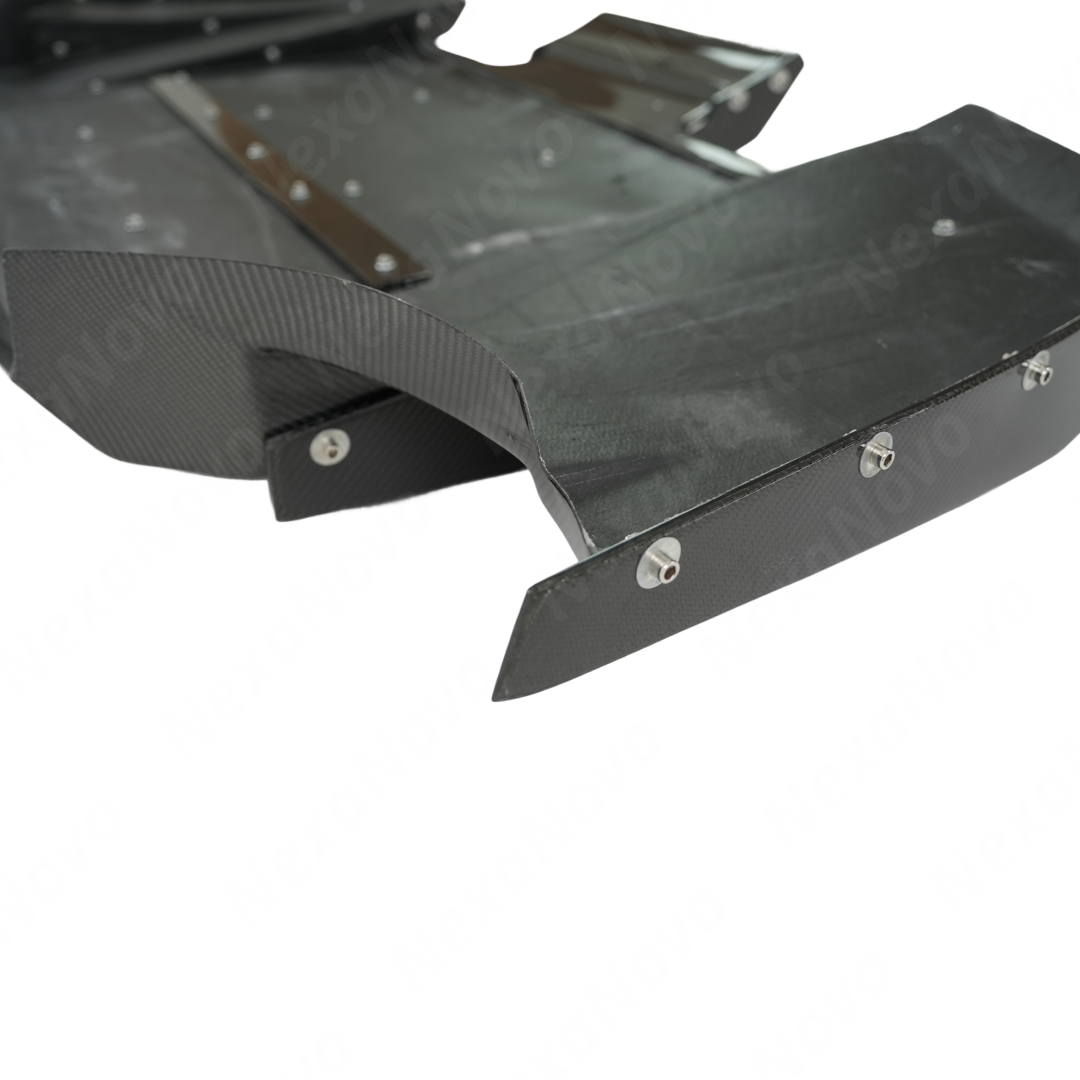 2015-2020 BMW F80 M3 / F82 / F83 M4 - VRS Style Carbon Fiber Diffuser + Undertray