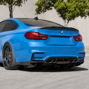 2015-2020 BMW F80 M3 / F82 / F83 M4 - VRS Style Carbon Fiber Diffuser + Undertray