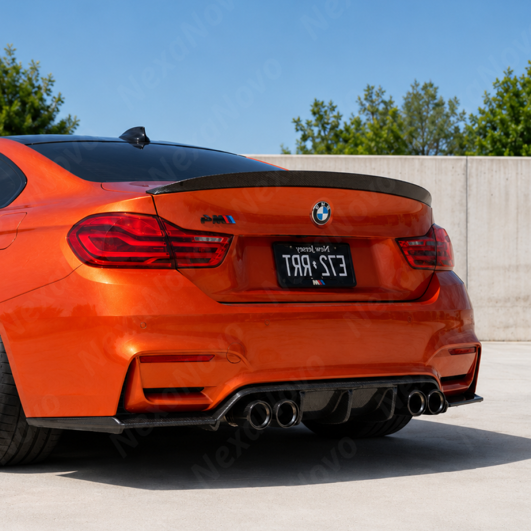 2015-2020 BMW F80 M3 / F82 / F83 M4 - Varis Style Carbon Fiber Diffuser + Spats Aprons