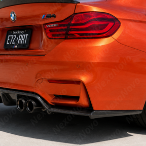 2015-2020 BMW F80 M3 / F82 / F83 M4 - Varis Style Carbon Fiber Diffuser + Spats Aprons