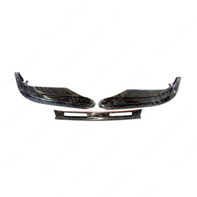 BMW 430i Convertible G23 forged carbon fiber front spoiler lip by NexaNovo.
