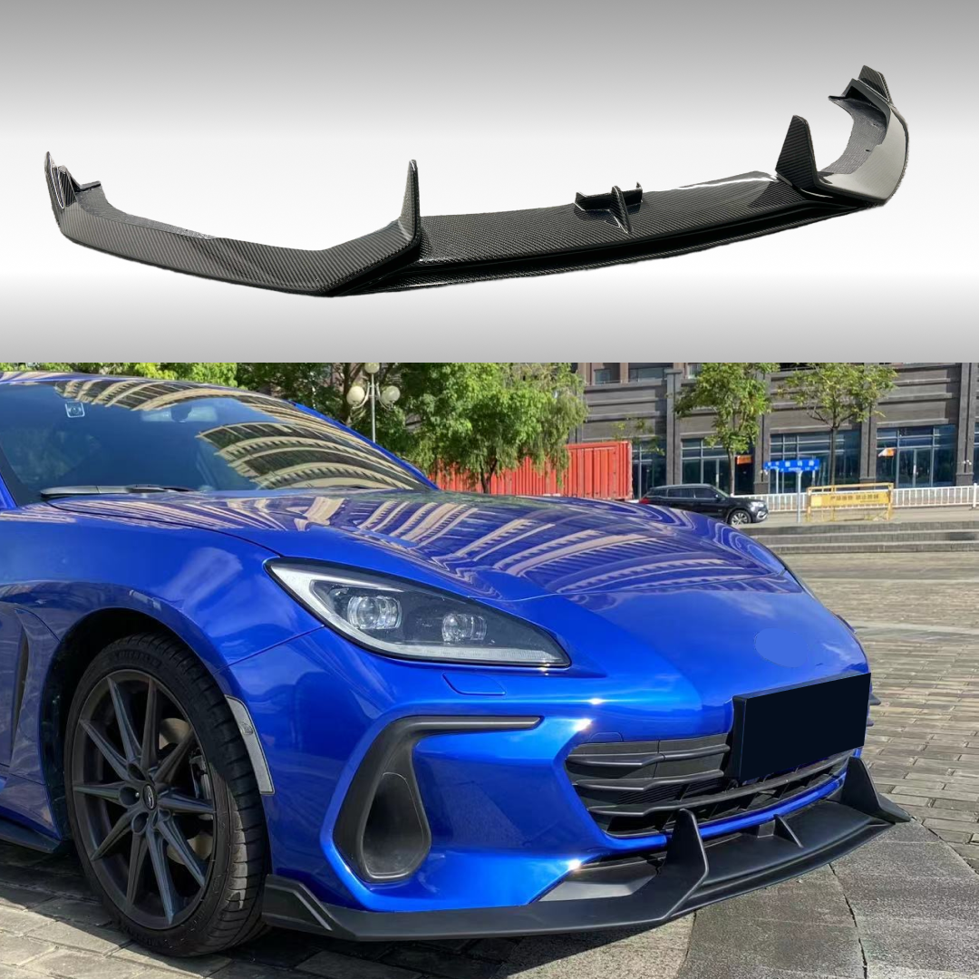 2022 Subaru BRZ Carbon Fiber Front Splitter by NexaNovo