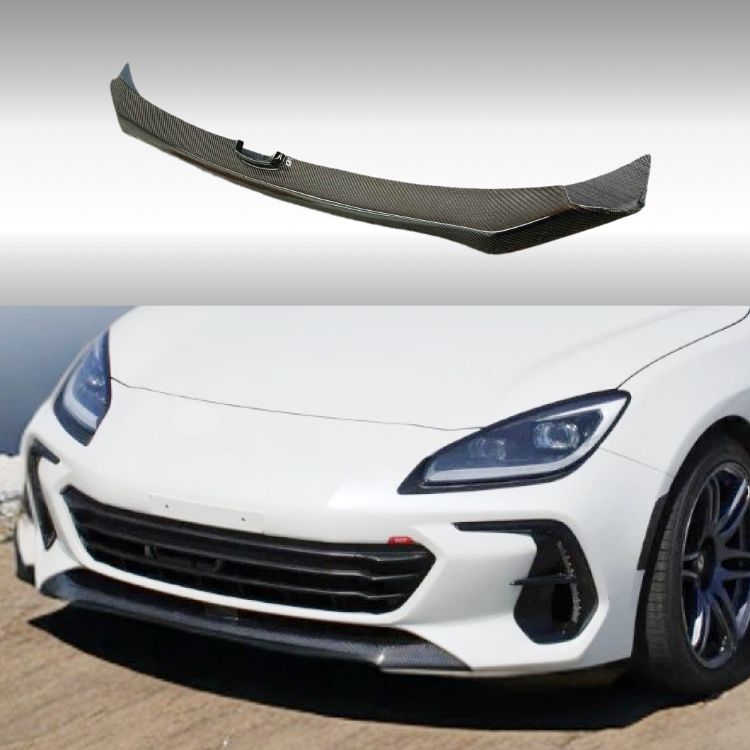 2022 Subaru BRZ Real Carbon Fiber Front Splitter by NexaNovo