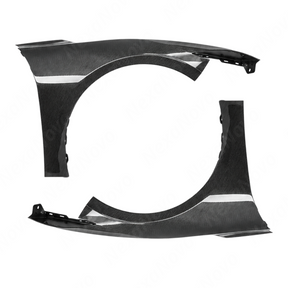 OEM-Style Real Carbon Fiber Front Fenders For Chevrolet Corvette C8 Stingray 2022-2026