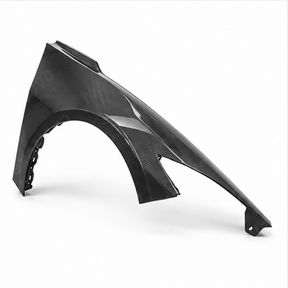 OEM-Style Real Carbon Fiber Front Fenders For Chevrolet Corvette C8 Stingray 2022-2026