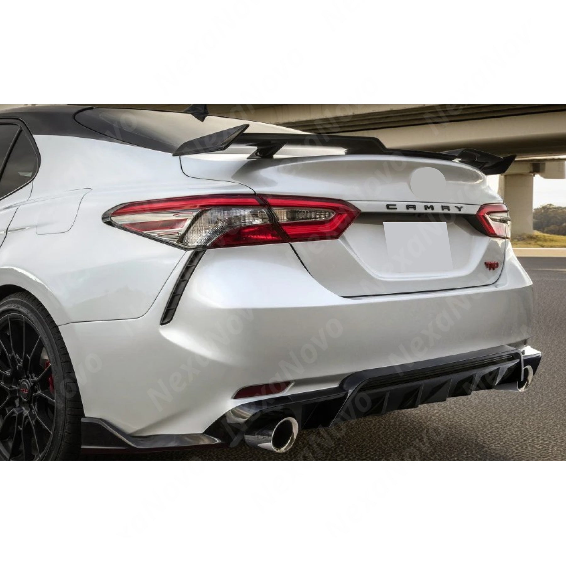 Rear Body Splitter Diffuser Lip TRD Style For Toyota Camry (2018-2024) Nexanovo