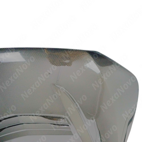 Full front view of a 2021 Cadillac CT4 with new NexaNovo hood cover