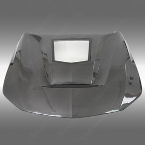 NexaNovo CT style real carbon fiber front hood installed on a 2020 Cadillac CT4