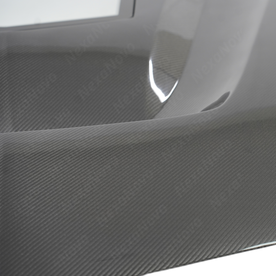 Genuine NexaNovo vacuum-infused real carbon fiber construction for the Cadillac CT4