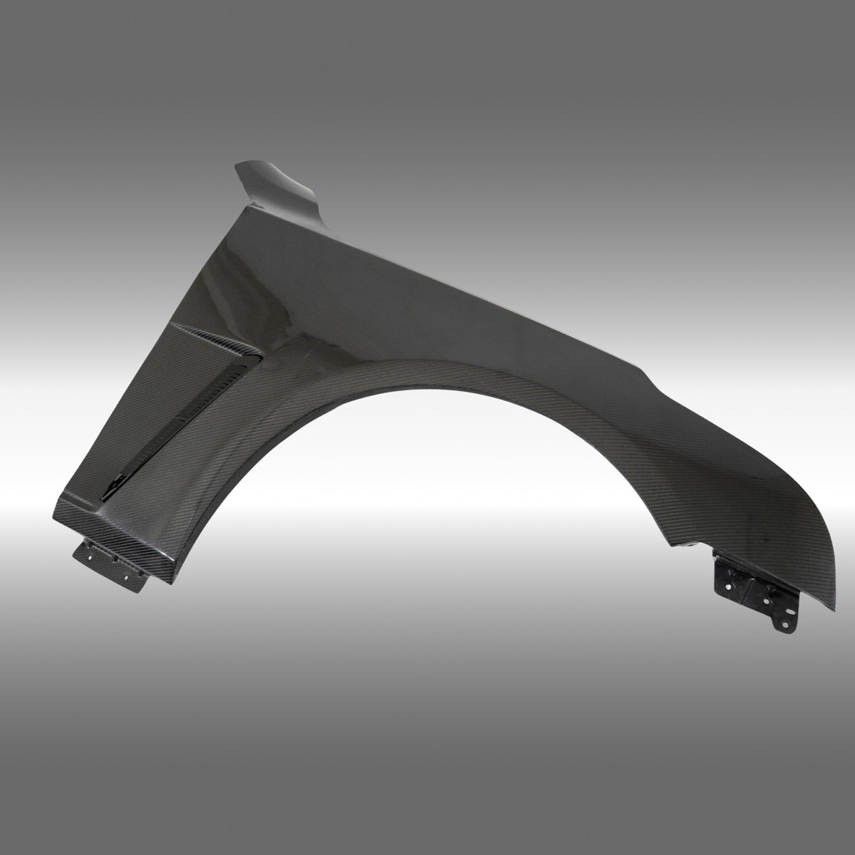 Real carbon fiber vented side body fenders installed on a 2022 Cadillac CT4-V Blackwing