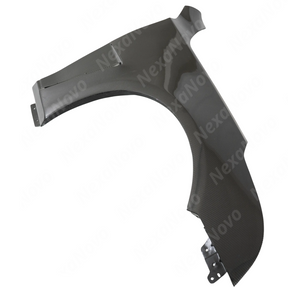 Uninstalled pair of premium real carbon fiber side body vented fenders for Cadillac CT4-V