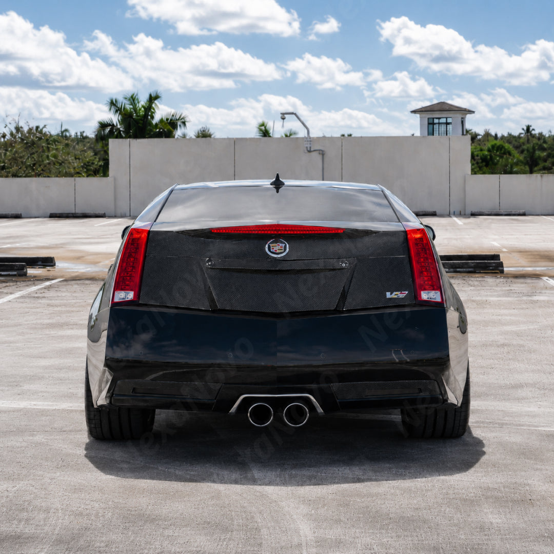 2011-2014 Cadillac CTS + CTS-V Coupe - OEM Style Carbon Fiber Trunk