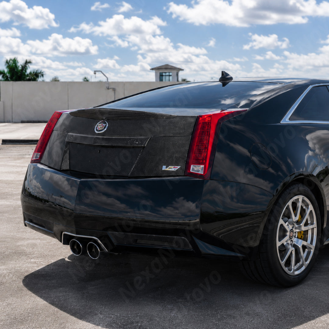 2011-2014 Cadillac CTS + CTS-V Coupe - OEM Style Carbon Fiber Trunk