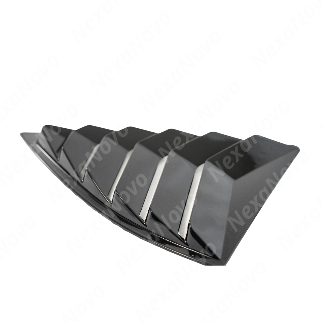 Durable lightweight ABS plastic construction of the Camaro sunshade louver