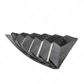 Durable lightweight ABS plastic construction of the Camaro sunshade louver