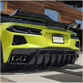 NexaNovo aerodynamic carbon fiber trunk spoiler for 2021 Corvette C8 E-Ray