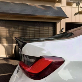 NexaNovo aerodynamic carbon fiber trunk lid for 2023 BMW G80 M3 Base Sedan