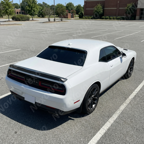 Detailed view of the high-reflectivity gloss finish on the NexaNovo spoiler