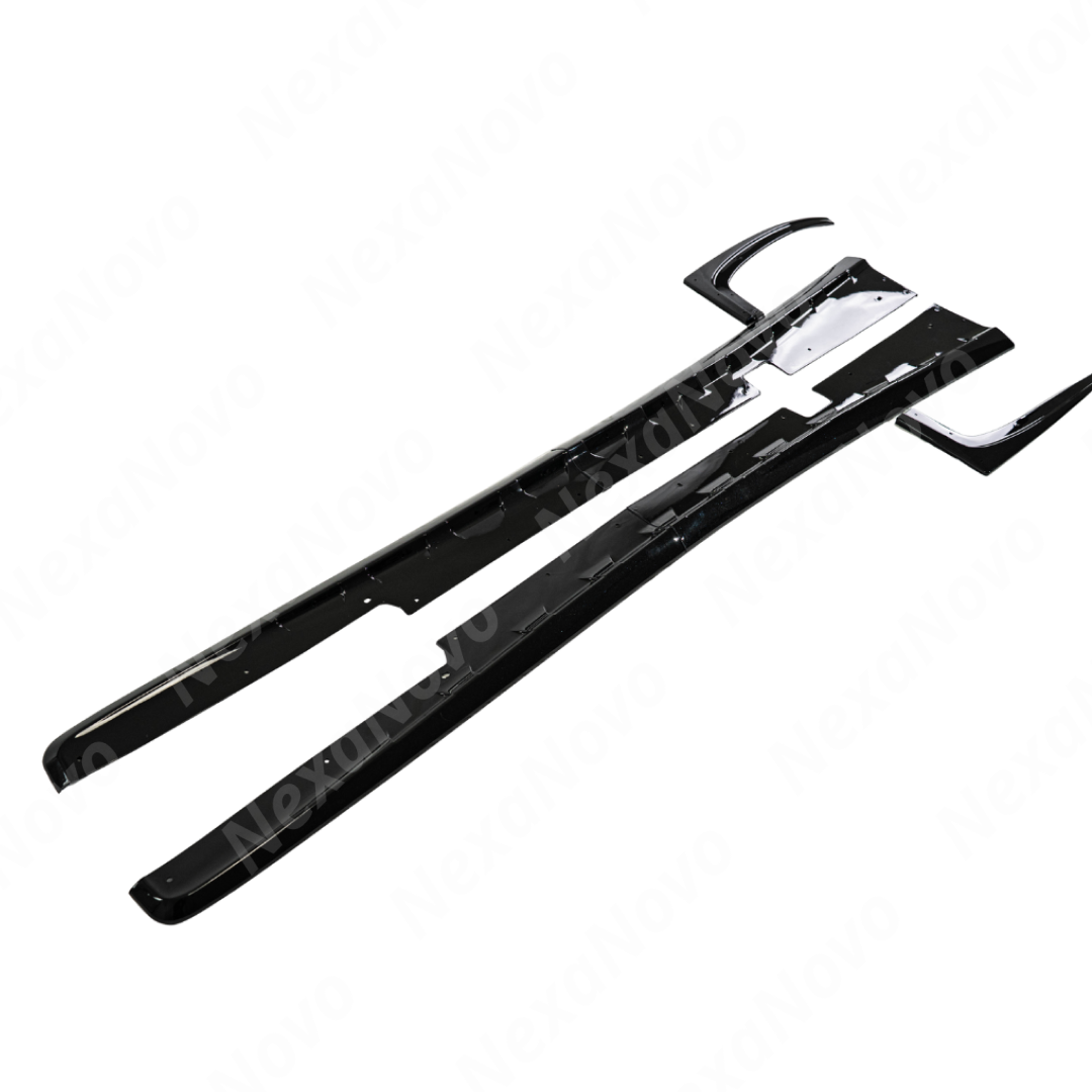 Precision fitment of NexaNovo ZR1 style side skirts on 1999 Chevrolet Corvette C5