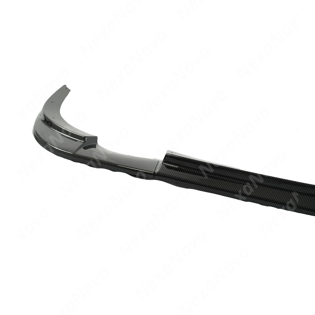 ZR1 style carbon fiber print front lip splitter in protective packaging