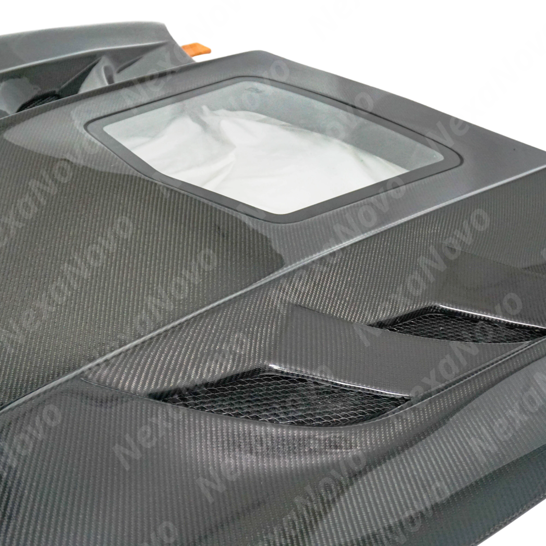 Lightweight NexaNovo real carbon fiber material of Corvette C7 hood