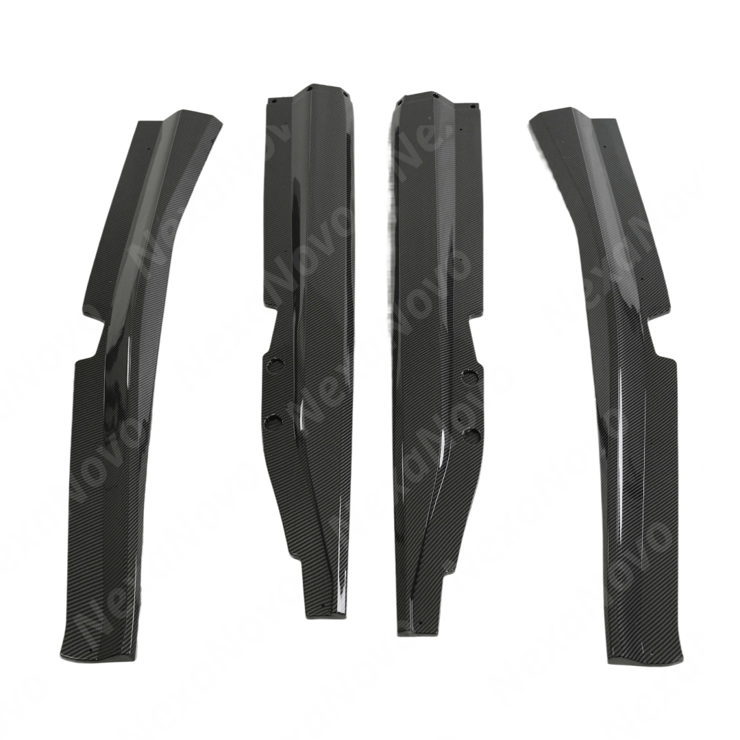 Durable NexaNovo ABS plastic with carbon fiber print finish of the C7 Z06 side skirts