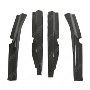 Durable NexaNovo ABS plastic with carbon fiber print finish of the C7 Z06 side skirts