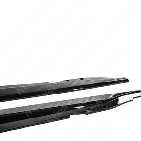 Precision fitment of NexaNovo Z06 style splitters on a 2016 Chevrolet Corvette C7 body