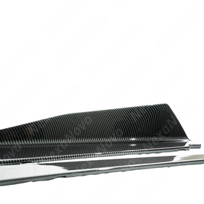 Durable NexaNovo ABS plastic with high-fidelity carbon fiber print for Corvette C8