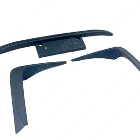 Gloss Black PU JDM Racing TS Style Front Bumper Vent Garnish with Plate for 2024 Toyota GR86 by NexaNovo
