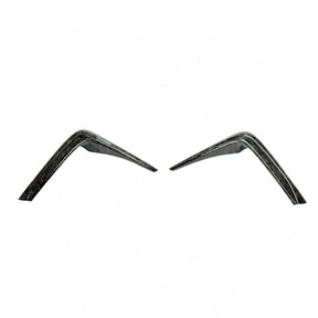 NexaNovo Stylish Racing TS Style Carbon Fiber Front Bumper Bezels for GR86 2024.

