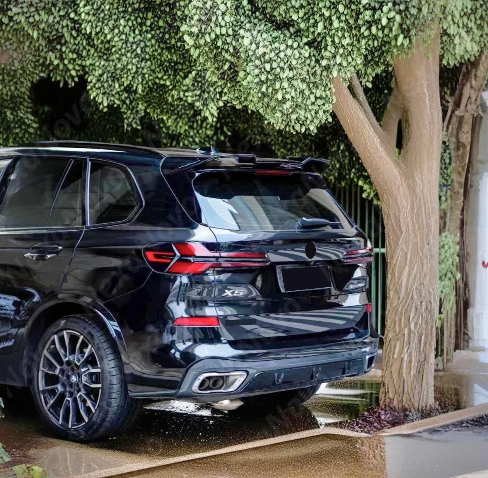 2019-2026 BMW G05 X5 M Sport - Rear Roof Spoiler - Gloss Black - VTEN 2019-2026 BMW G05 X5 M Sport - Rear Roof Spoiler - Gloss Black - VTEN