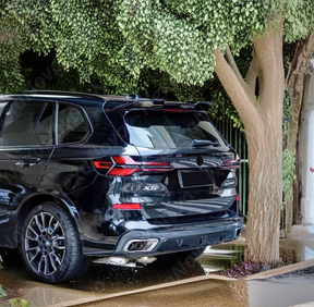 NexaNovo rear roof spoiler for BMW X5 M Sport G05 trims 2022-2024.
